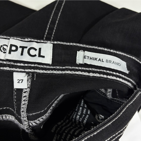 PTCL NWT Heavy Stitch Denim Maxi‎ Skirt 27 - Picture 5 of 10